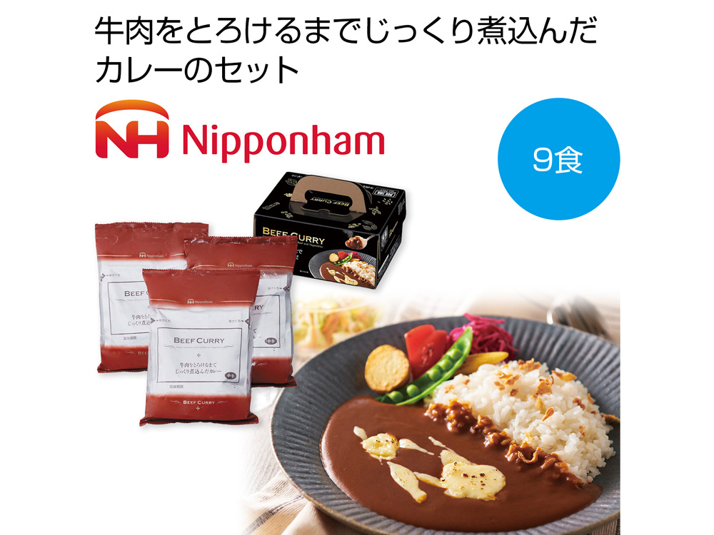 日本ハム 牛肉をじっくり煮込んだカレーギフト