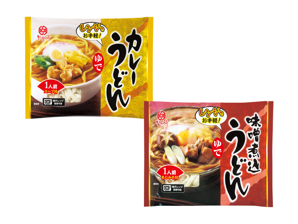 レンジでお手軽うどん1人前
