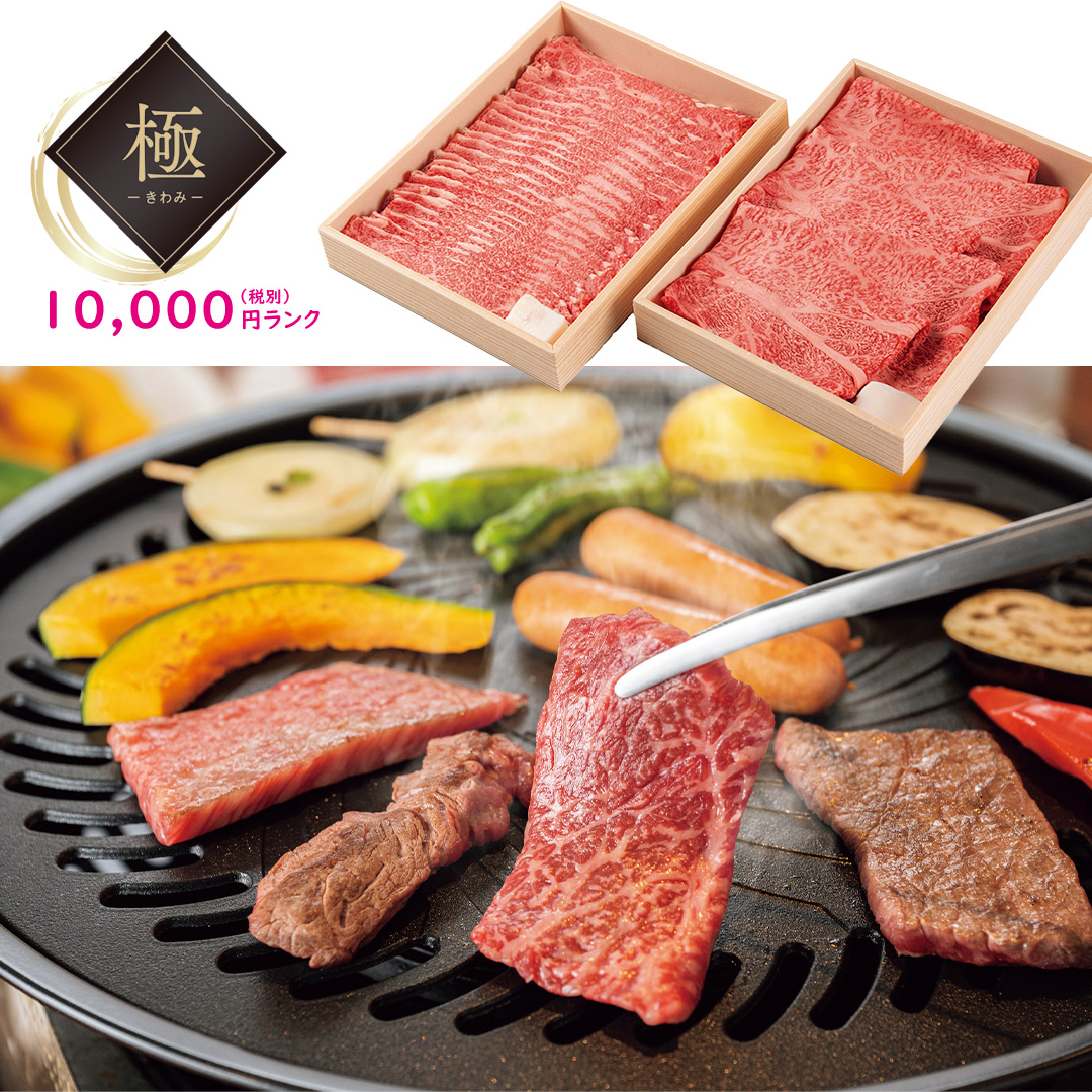 【極】近江牛 肩ロース・カルビ食べ比べセット