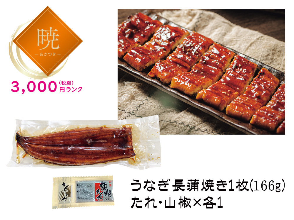 【暁】特選うなぎ長蒲焼き 1枚