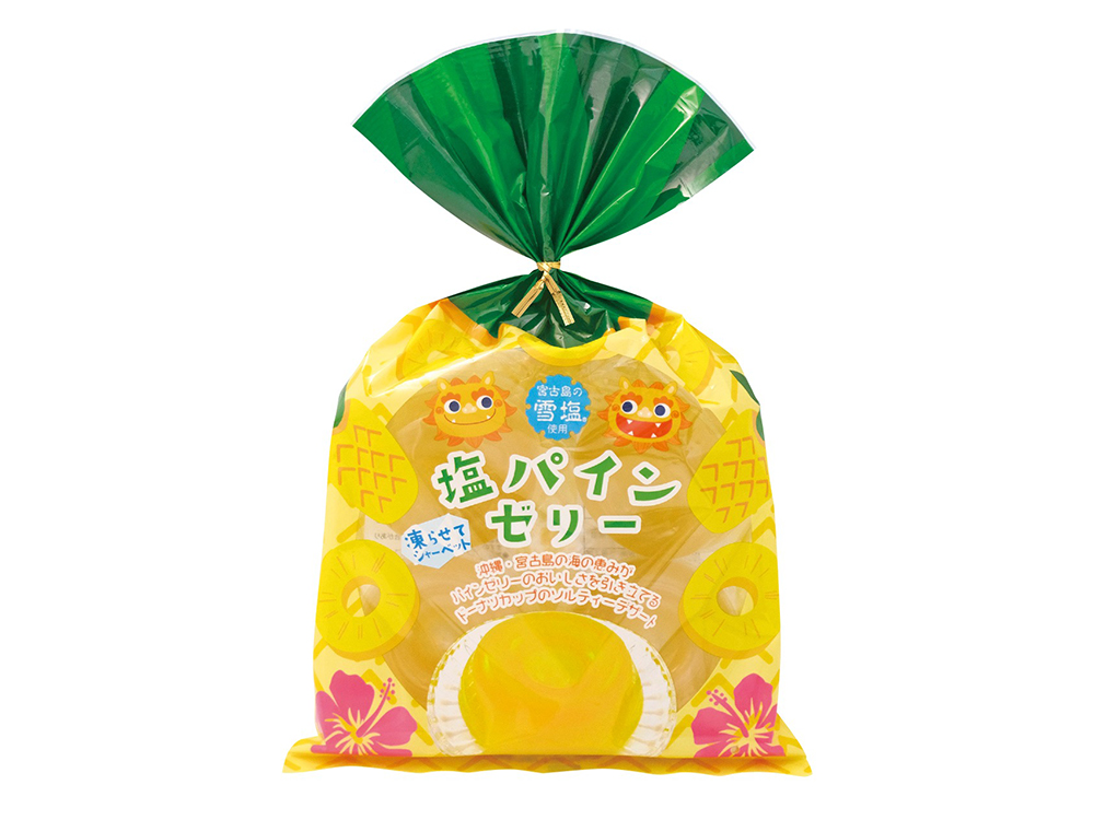 凍らせて食べる塩パインゼリー 4個入