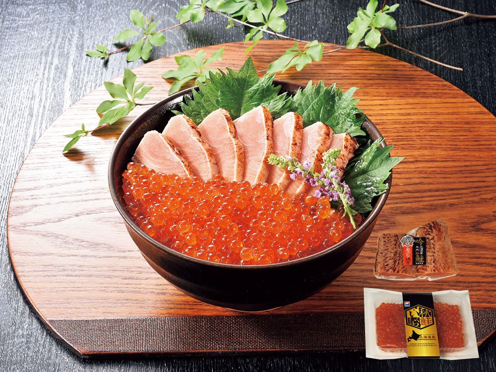 北海道鮭いくらの親子丼 2~3人前セット