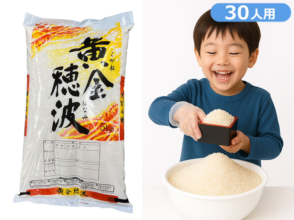 お米のすくいどりキット 30人用