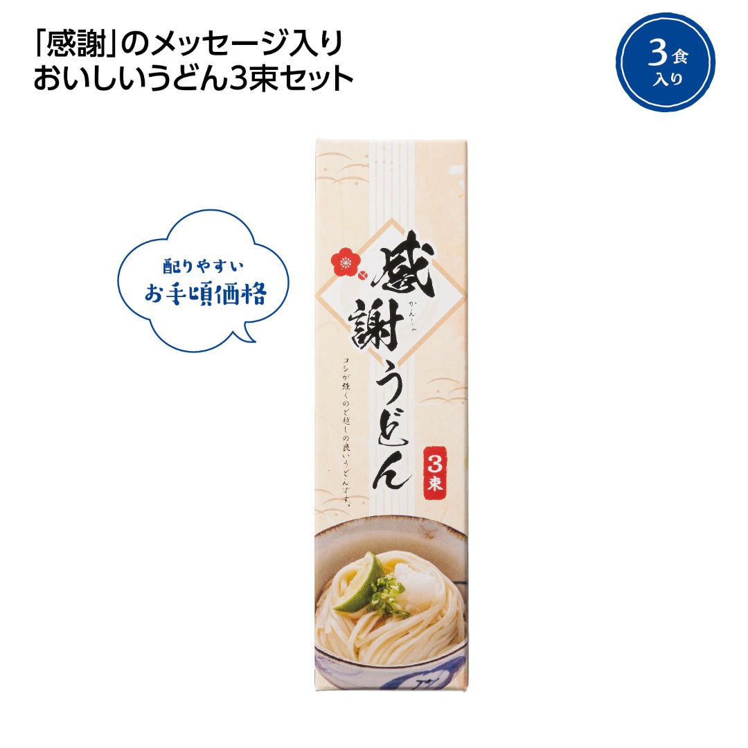 感謝うどん 3束