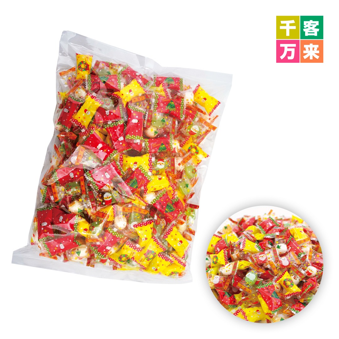 ボリューム満点!クリスマスキャンディパック800g