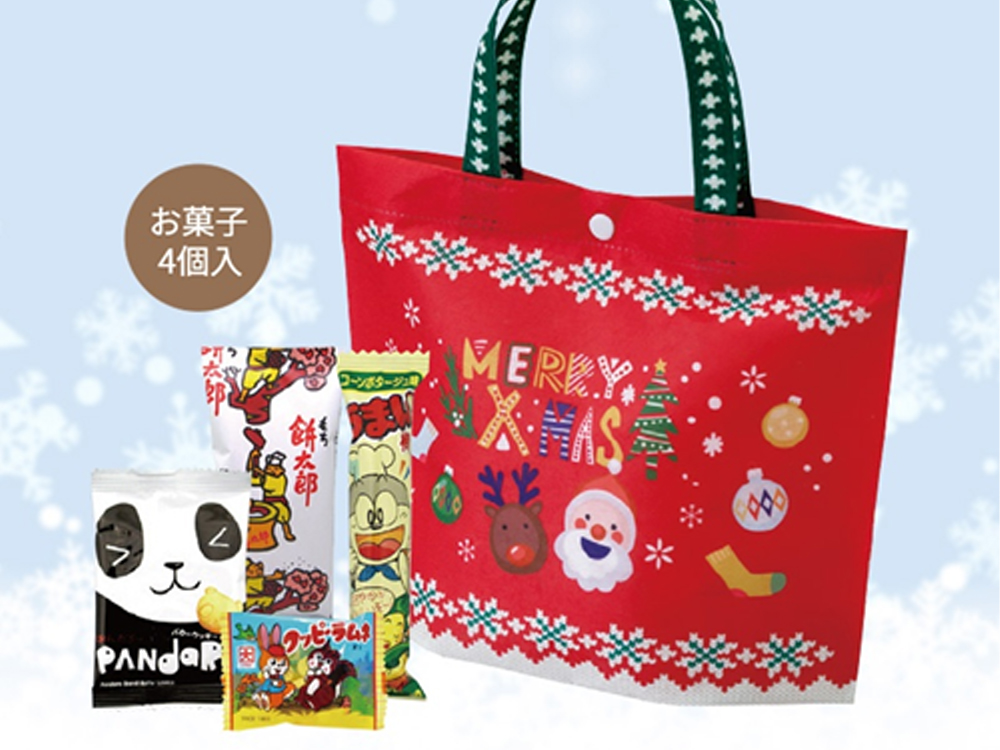 クリスマスミニトート お菓子4点セット