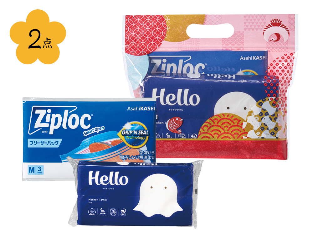 えんぎもん福袋 初夢日用品2点セット